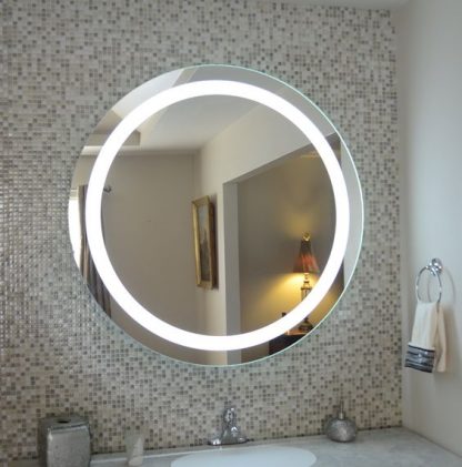 Gương tròn lắp nhà tắm